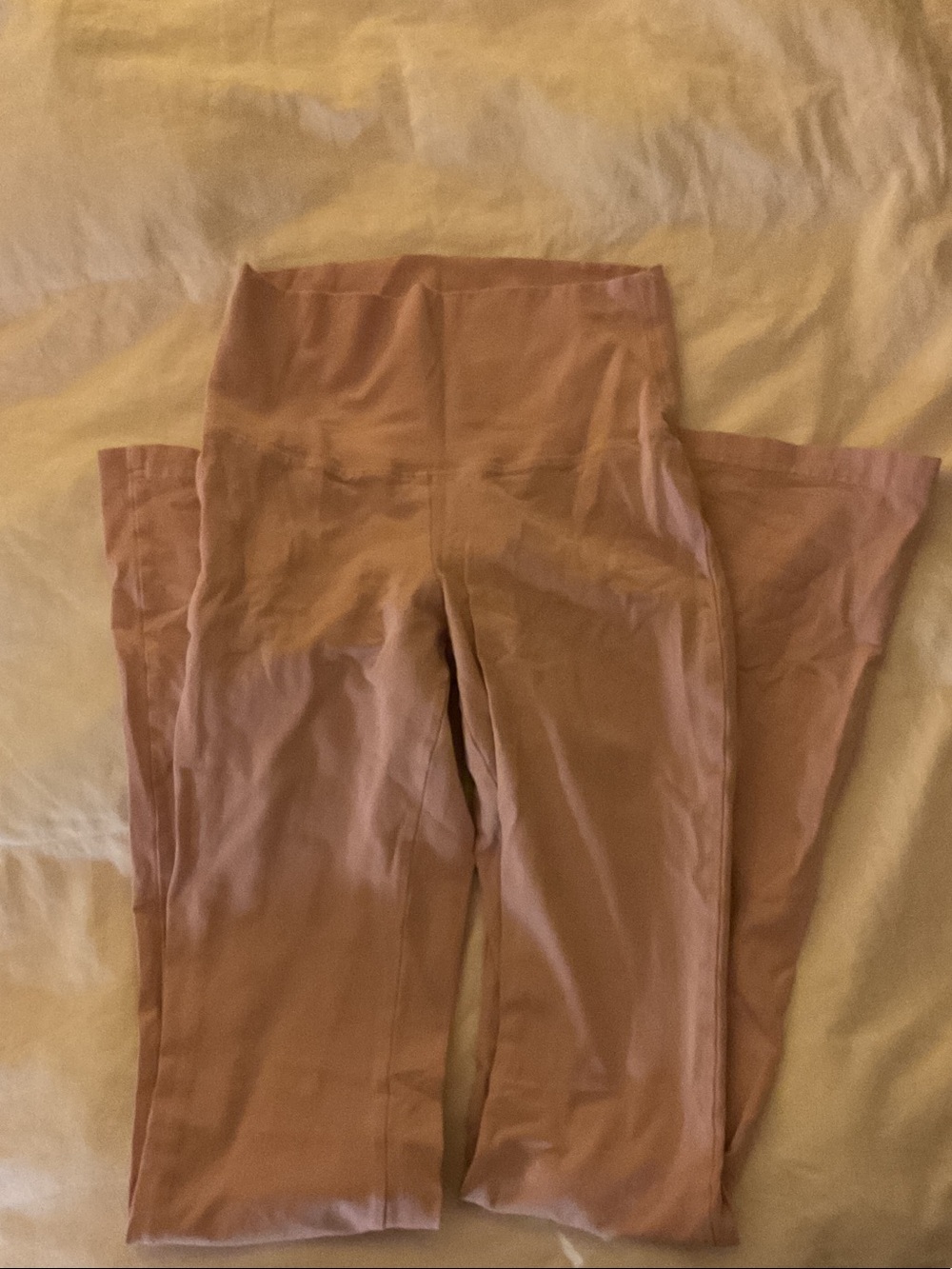 TNA High-Waist Leggings in Light Dusty Mauve Pink
